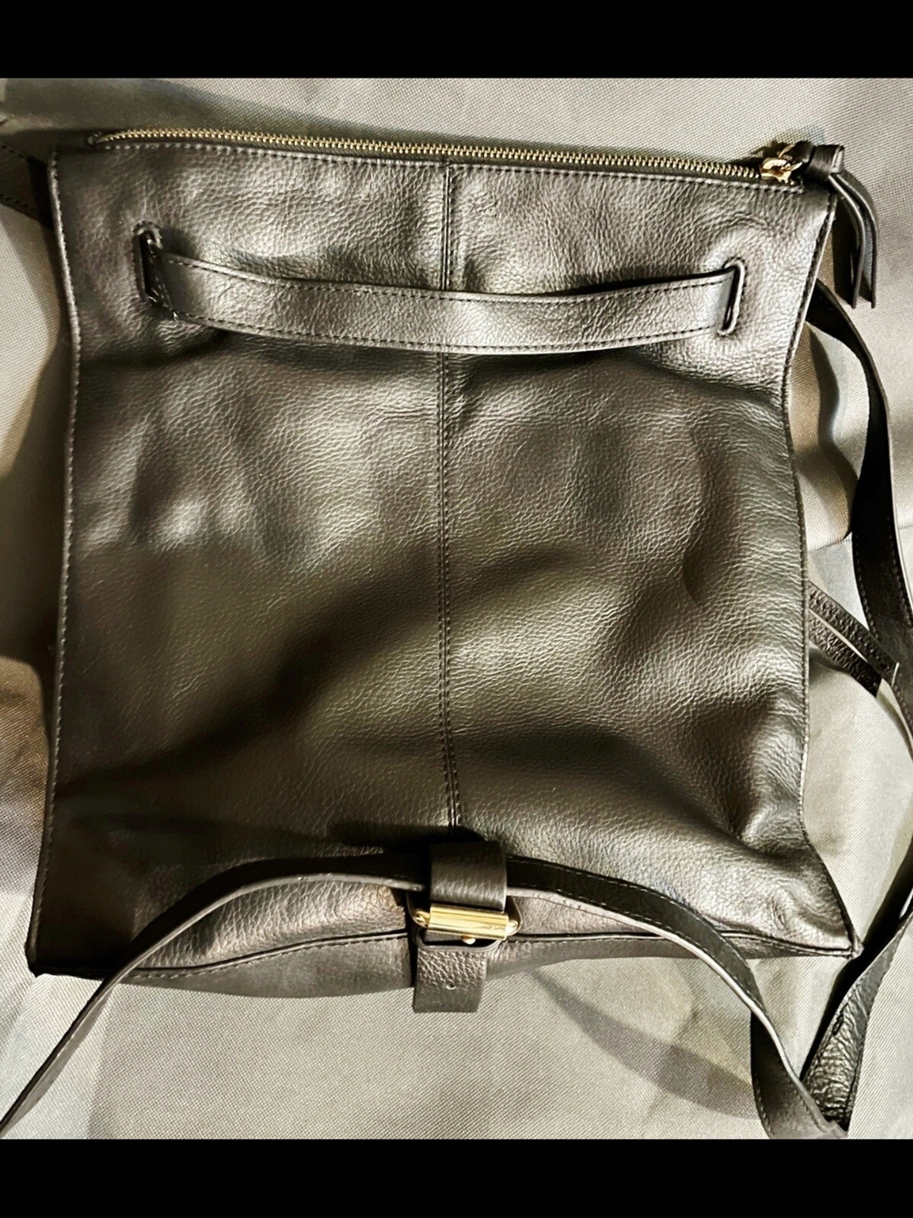 KOOBA FAIRFIELD Black Leather Convertible Backpack - Picture 6 of 16